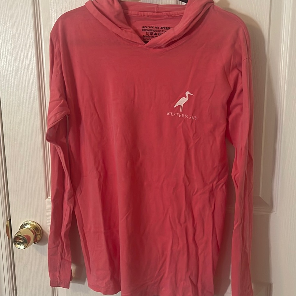 Pink hoodie